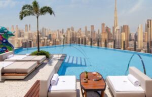 SLS Dubai – Chic Rooftop Pool with Double Infinity Views