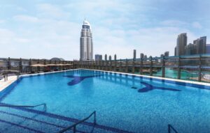 The Burj Club – Rooftop Pool at the Burj Khalifa