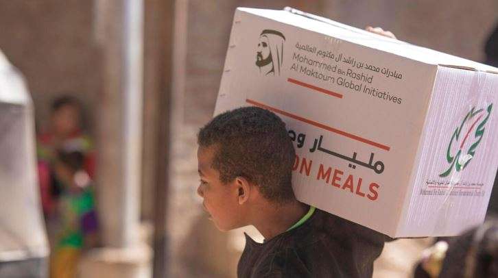 UAE delivered 2.5 million meals in India and Pakistan under the 1 Billion Meals programme